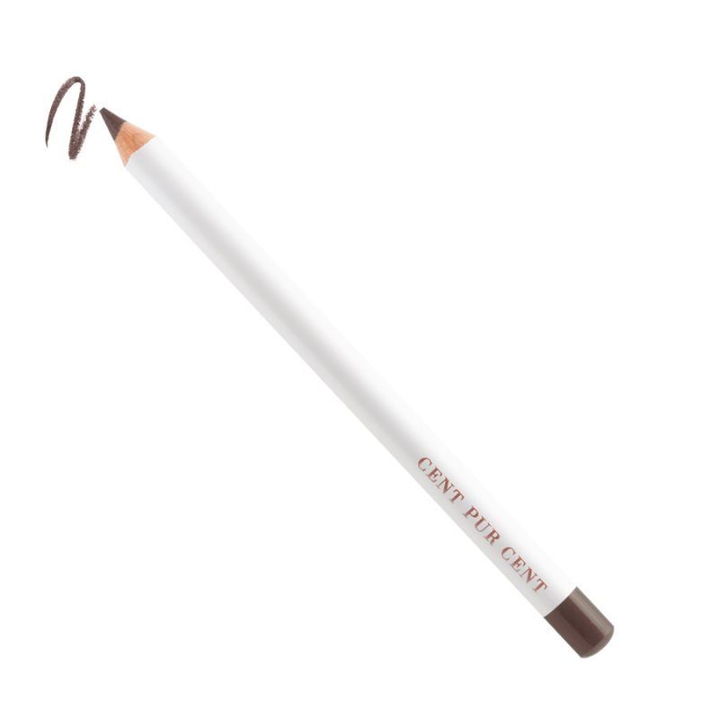 Cent Pur Cent Crayon Yeux Mineral Brun
