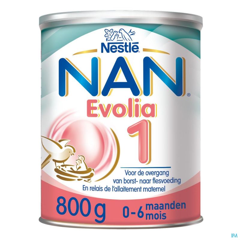 Nan Evolia 1 Lait Pdr 800g