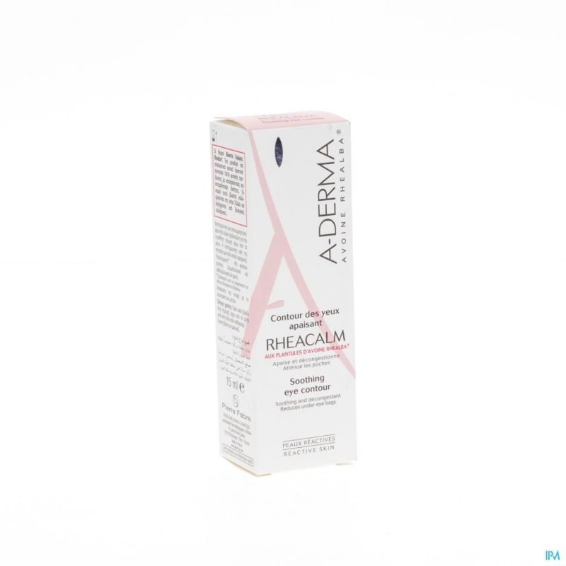 Aderma Rheacalm Cr Apaisante Cont.yeux Tube 15ml