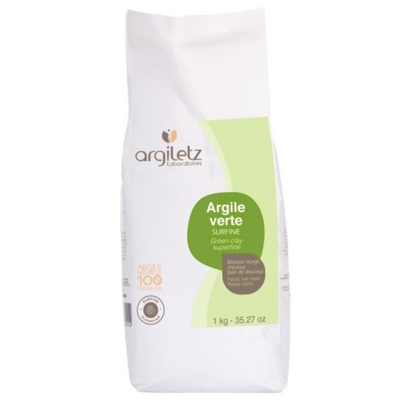 Argiletz argile verte surfine pdr sach 1kg