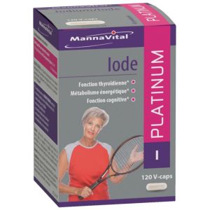 Mannavital iode platinum v-caps 120