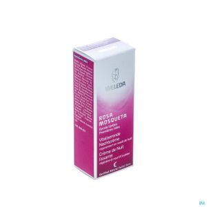 Weleda Rosa Musquee Creme Nuit Lissante Tube 30ml