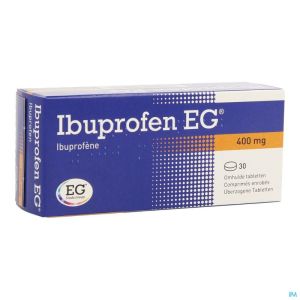 Ibuprofen Eg 400mg Comp Pell 30 X 400mg