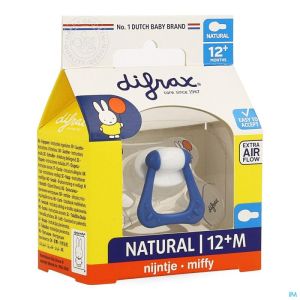 Difrax Sucette Natural 12+ Miffy