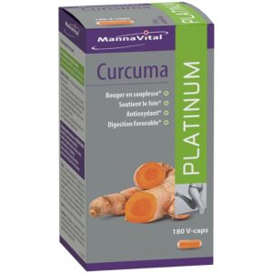 Mannavital curcuma platinum    caps 180