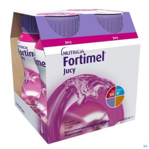 Fortimel Jucy Arome Fruits Foret Bouteilles 4x200ml