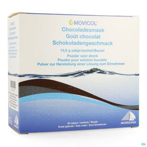 Movicol Gout Chocolat Sachets 20 X 13,7g