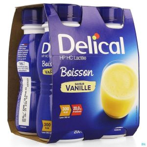 Delical Boisson Lactee Hp-hc Van4x200ml Cfr4278628