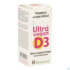 Ultra Vegan D3 Gutt 8ml Holistica