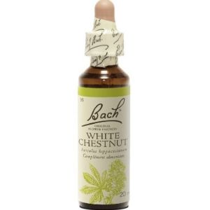 Bach flower remedie 35 white chestnut 20ml