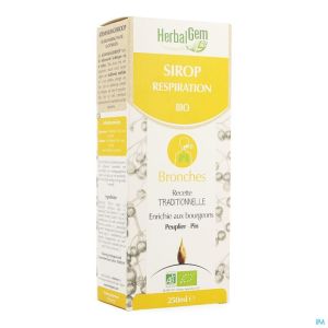 Herbalgem Sirop Respiration Bio Enf-adulte 250ml