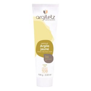 Argiletz masque argile jaune pret a emploi tb 100g