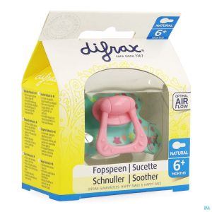 Difrax Sucette Natural 6+ M Girl