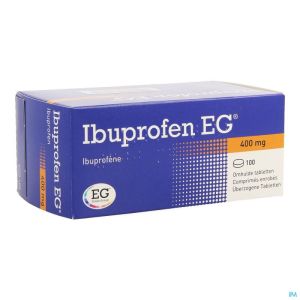 Ibuprofen Eg 400mg Comp Pell 100 X 400mg