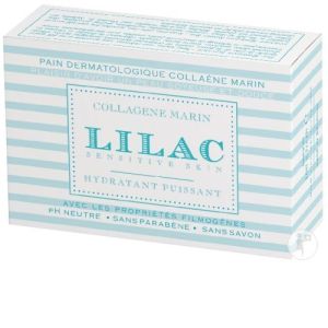 Lilac Sensitive Skin Pain Dermatologique Au Collagène Marin 100g
