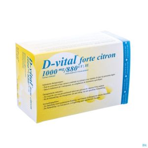 D Vital Forte Citron 1000/880 Efferv. Sach 30