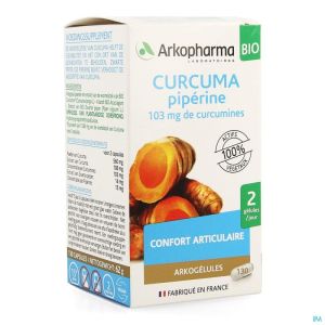 Arkogelules curcuma bio    caps 130