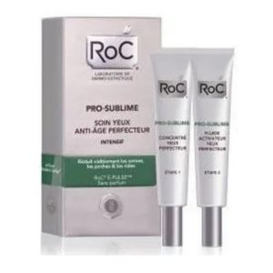 Roc pro-sublime soin yeux a/age perf.intens.2x10ml