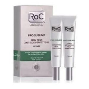Roc pro-sublime soin yeux a/age perf.intens.2x10ml