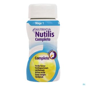 Nutilis Complete Stage 1vanille Fl 4x125ml