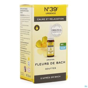 Fleurs de Bach Chewing-gum N°39 Urgences 40pcs