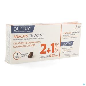 Ducray Anacaps Tri-activ Caps 3x30