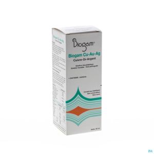 Biogam Cu-au-ag Fl 60ml