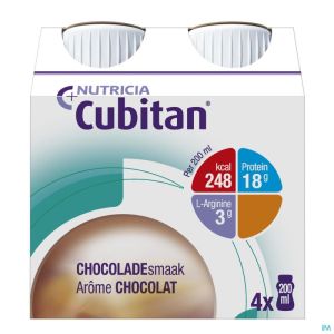 Cubitan Choco 4x200ml