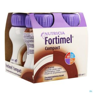 Fortimel Compact Chocolat 4x125ml