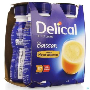 Delical Boisson Lactee Hp-hc P-a4x200ml Cfr4278669