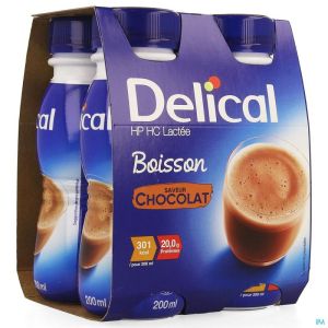 Delical Boisson Lactee Hp-hc Ch.4x200ml Cfr4278636