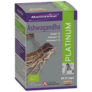 Mannavital ashwagandha    v-caps 60