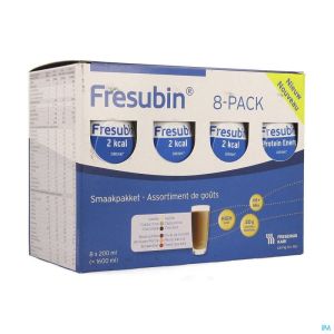 Fresubin 8-pack Drink Assortiment Fl 8x200ml