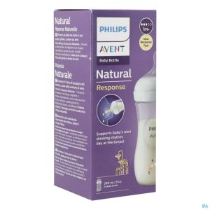 Philips Avent Natural 3.0 Biberon Giraffe 260ml