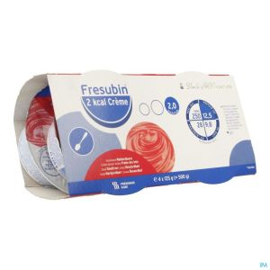 Fresubin 2kcal Creme Fraise Pot 4x125g