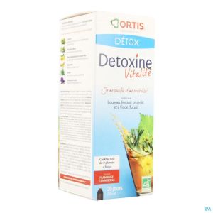 Ortis Detoxine Vitalite Framb.canneb.fuc.bio 250ml