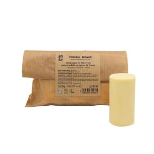 Recharge déodorant solide au beurre de Cacao - 3x50g