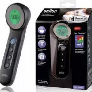 Braun Thermometre S/cont.+contact Age Precis. Noir