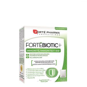 Fortebiotic+ Immunite Kid Vanille Sach 14