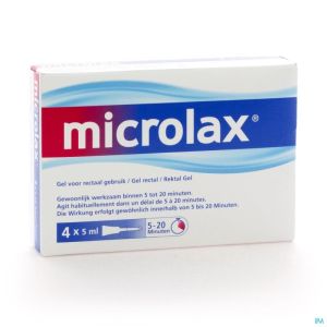 Microlax  4 x 5 ml