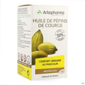 Arkogelules Huile De Pepins De Courge Caps 180