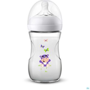Philips Avent Natural 2.0 Biberon 260ml Hippo SCF070/22
