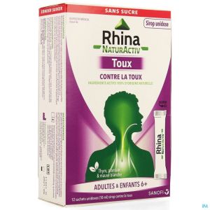 Rhina Natur Activ Toux Sach 12x10ml