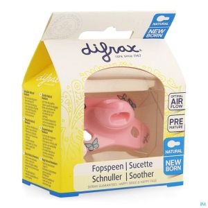 Difrax Sucette Natural Newborn Girl