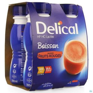 Delical Boisson Lact.hp-hc Fr.r.4x200ml Cfr4278651