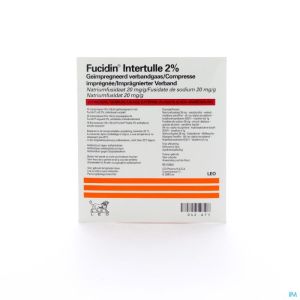 Fucidin Intertulle Compres 10x10cm