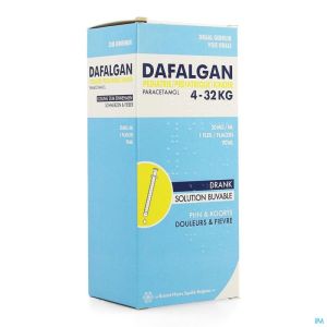 Dafalgan Pediatrie 30mg/ml Sirop Fl 90ml