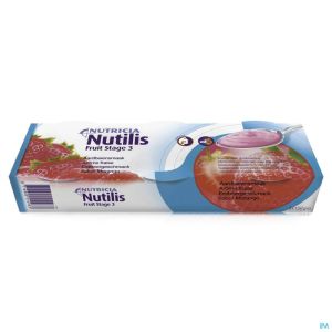 Nutilis Fruit Stage 3 Fraise 3x150g