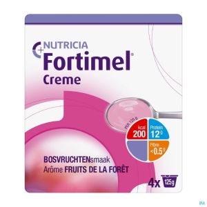 Fortimel Crème Fruits De La Forêt 4x125gr