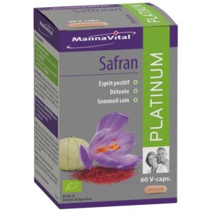 Mannavital bio saffran platinum v-caps 60